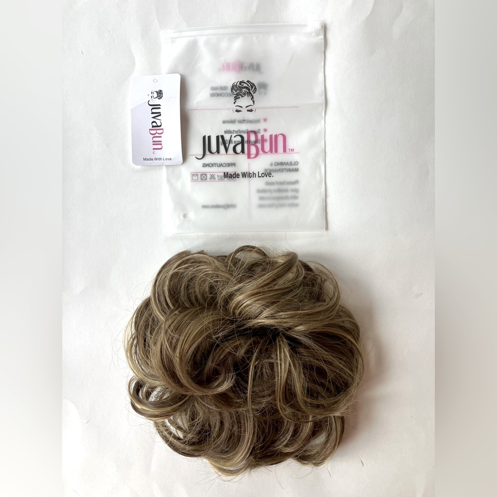 Juvabun Messybun Mixed Walnut